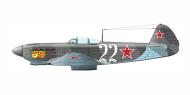 Asisbiz Yakovlev Yak 9D 6GvIAP VVS ChMF White 22 Mikhail Grib over Crimean peninsula 1944 0E