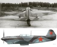 Asisbiz Yakovlev Yak 9D Unknown unit in NKAP spring 1943 grey grey camouflage scheme 0A