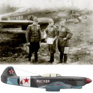 Asisbiz Yakovlev Yak 9L 168IAP 303IAD Red 4 slogan Moscow based East Prussia 1945 01