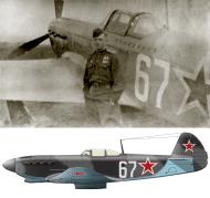 Asisbiz Yakovlev Yak 9M 728IAP 256IAD Silver 67 with ace Lt Andrey Ignatievich Kachkovsky Poland 1944 02