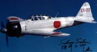 Asisbiz Mitsubishi A6M2 21 Zero JNAF 332Kokutai EII 102 Sato Zuikako restored warbird 01