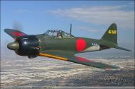 Asisbiz Mitsubishi A6M5 Zero JNAF 61 120 Planes of Fame collection Air Museum Chino Airport CA 01