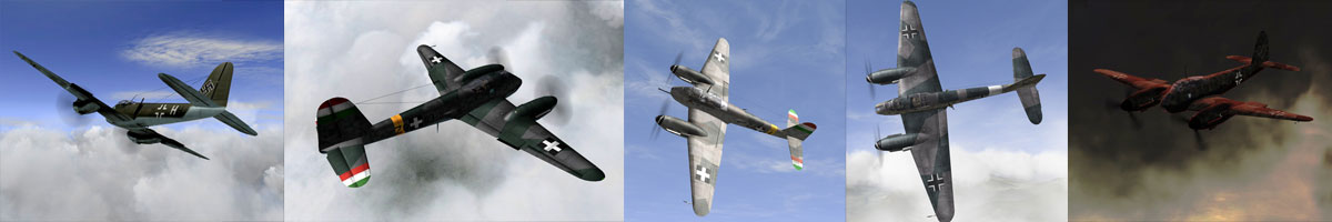 Messerschmitt Me 210 and Me 410 List