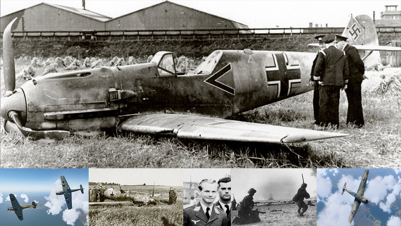 Asisbiz YouTube video of Luftwaffe JG2 ace Paul Temme shot down during the Battle of Britain 13th Aug 1940