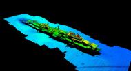 Asisbiz Processed survey data showing the wreck of the Karlsruhe
