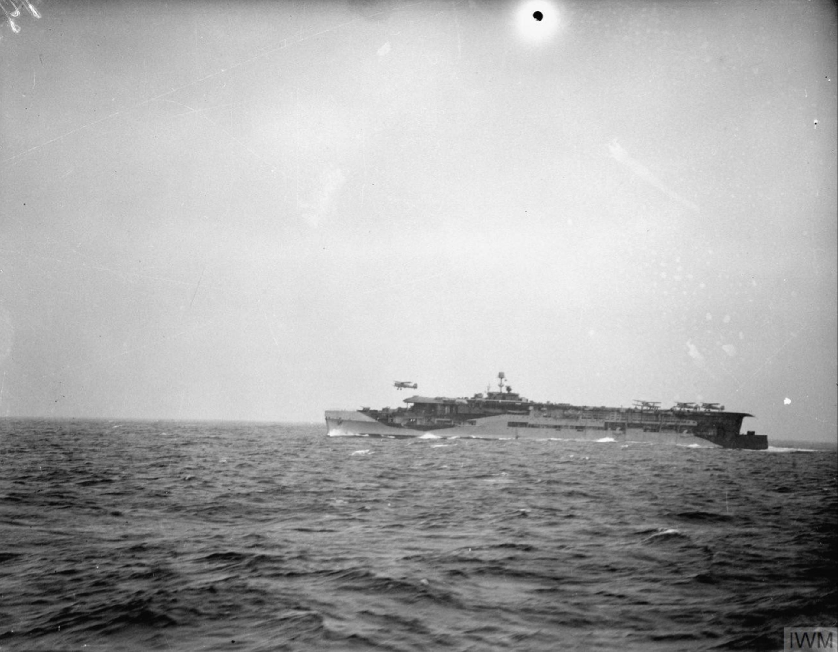 Asisbiz RN carrier HMS Furious on anti submarine patrol IWM A17562