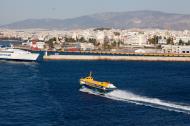 Asisbiz MS Aegean Flying Dolphin Hydrofoil entering Piraeus Athens Greece 01