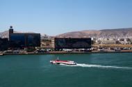 Asisbiz MS Flying Dolphin 18 IMO 8331479 Hellenic Seaways leaving Piraeus Port of Athens Greece 01