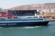 Asisbiz MS Nissos Chios IMO 9215555 Hellenic Seaways docking Piraeus Port of Athens Greece 01