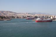 Asisbiz MS Phivos IMO 7825978 Nova Ferries entering Piraeus Port of Athens Greece 01