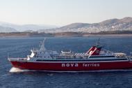 Asisbiz MS Phivos IMO 7825978 Nova Ferries leaving Piraeus Port of Athens Greece 05