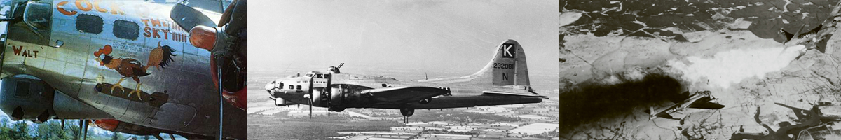 447th Bombardment Group B-17 Flying Fortress photo gallery header