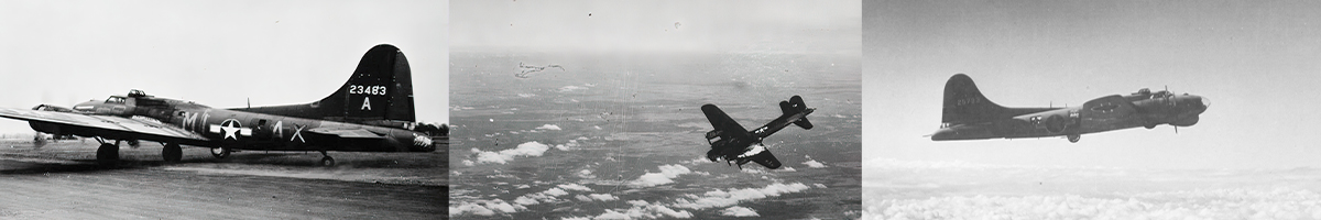 482d Bombardment Group B-17 Flying Fortress photo gallery header