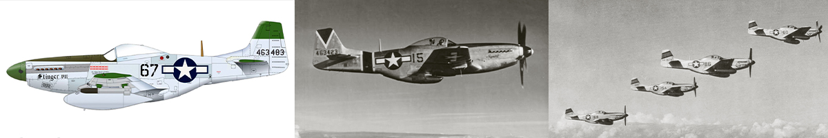 15th Fighter Group P-51 Mustang photo gallery header