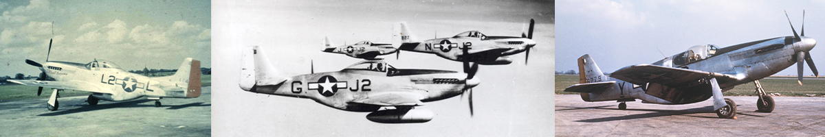 P-51 Mustang photo gallery header