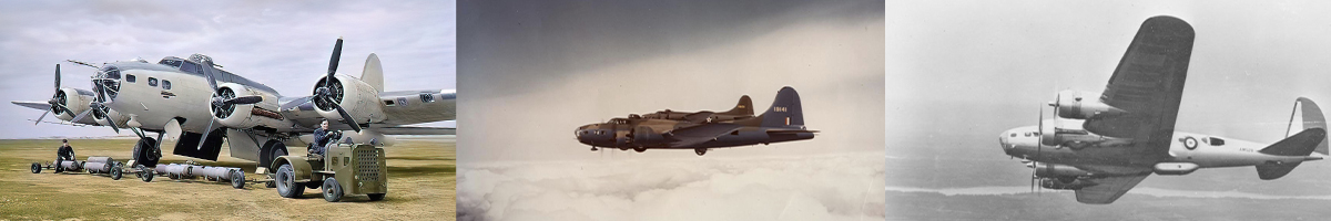 RAF B-17 Flying Fortress photo gallery header