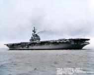 Asisbiz USS Intrepid (CV 11) in Hampton Roads Virginia 18th June 1954 NH 53255