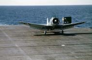 Asisbiz Douglas SBD 3 Dauntless VB 4 White 4 landing aboard CV 4 USS Ranger 02