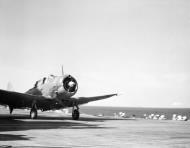 Asisbiz Douglas SBD Dauntless prepare for take off aboard USS Ranger (CV 4) June 1942 80 G K 743